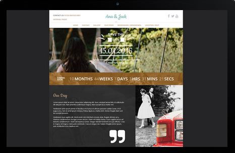 Joomla Bambo Wedding - Joomla Template