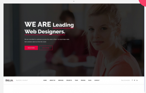 Joomlabuff Della - Joomla Templates
