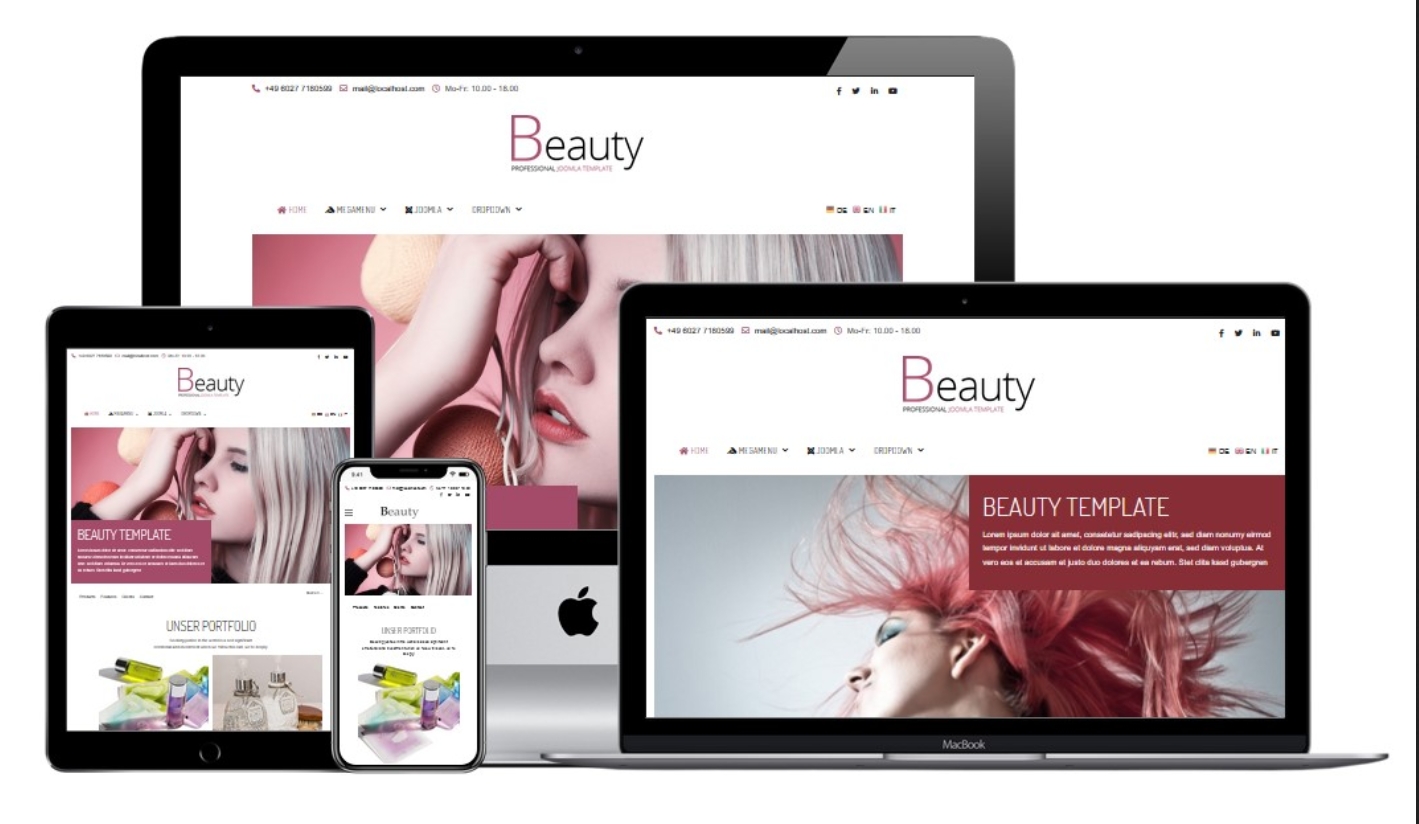 Joomlaplates Beauty - Joomla Template