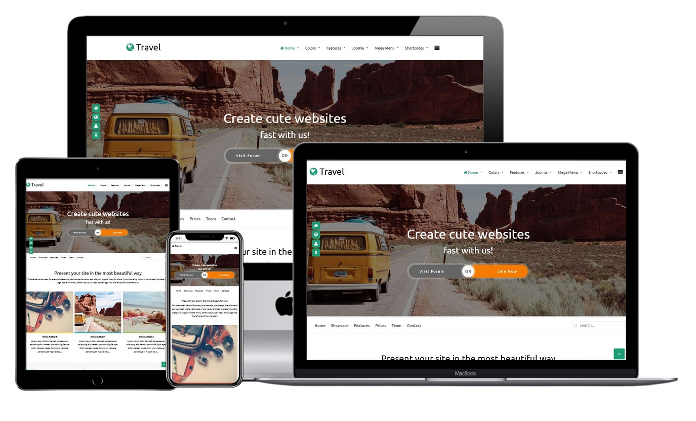 Joomlaplates Travel - Joomla Template
