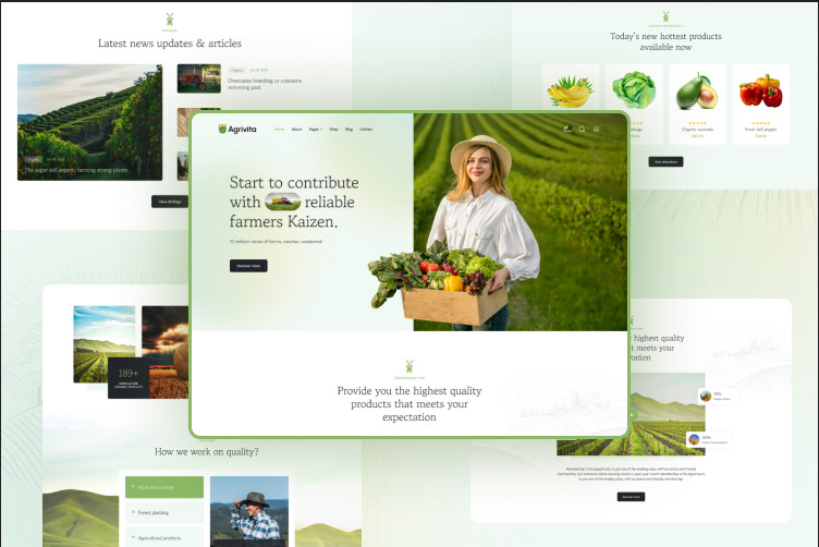Joomlart Agrivita - Agriculture & Organic Farm Joomla Template