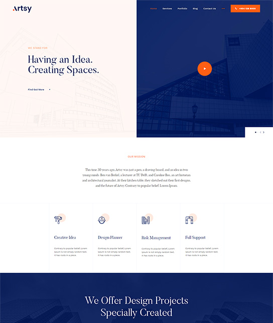 Joomlart Artsy Template - Joomla 4 Template