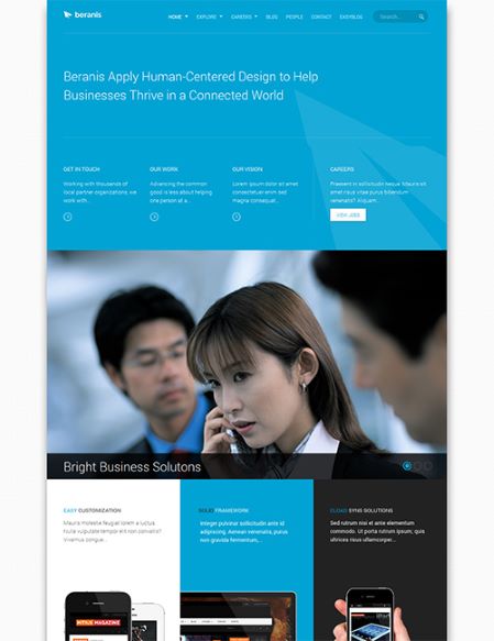 Joomlart Beranis - Joomla Template