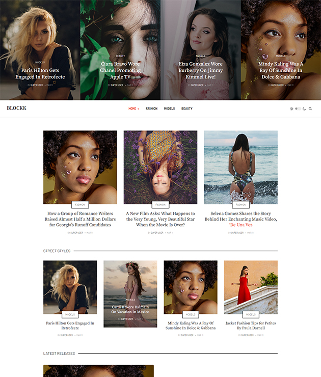 Joomlart Blockk Ultimate Multipurpose Joomla News And Magazine Template