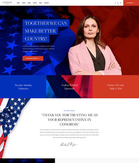 Joomlart Candidate - Joomla Template