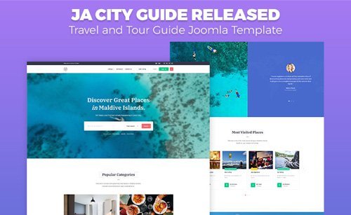 Joomlart City Guide - Joomla Template