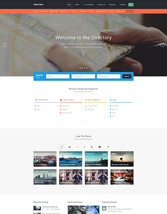 Joomlart Directory - Joomla Template