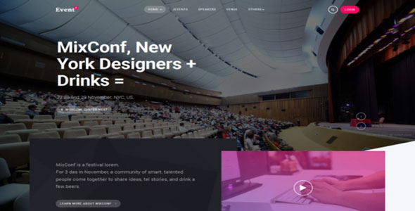 Joomlart Events Ii - Joomla Template