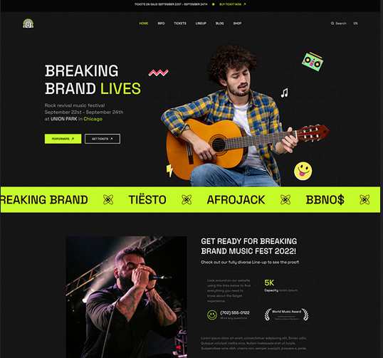 Joomlart Festival - Festival And Events Joomla Template