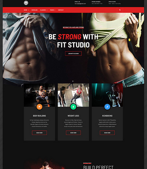 Joomlart Fit - Creative Joomla Template For Gym And Fitness
