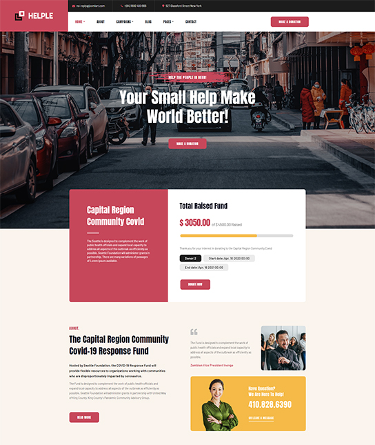 Joomlart Helple - Joomla 4 Template