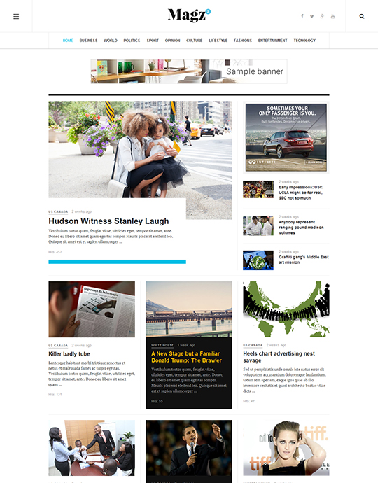 Joomlart Magz Ii - Joomla Template