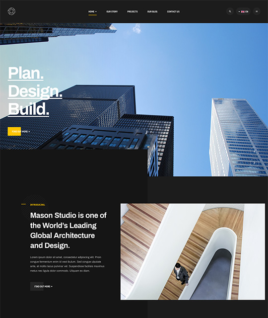 Joomlart Mason - Joomla Template