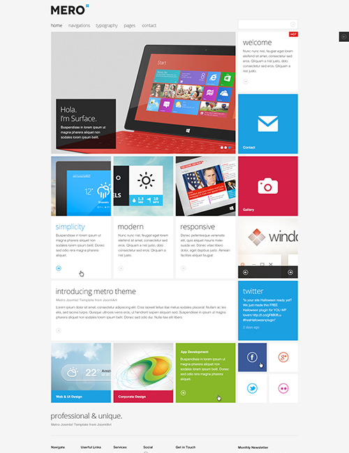 Joomlart Mero - Joomla Template