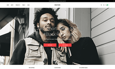 Joomlart Mixstore - Joomla Template