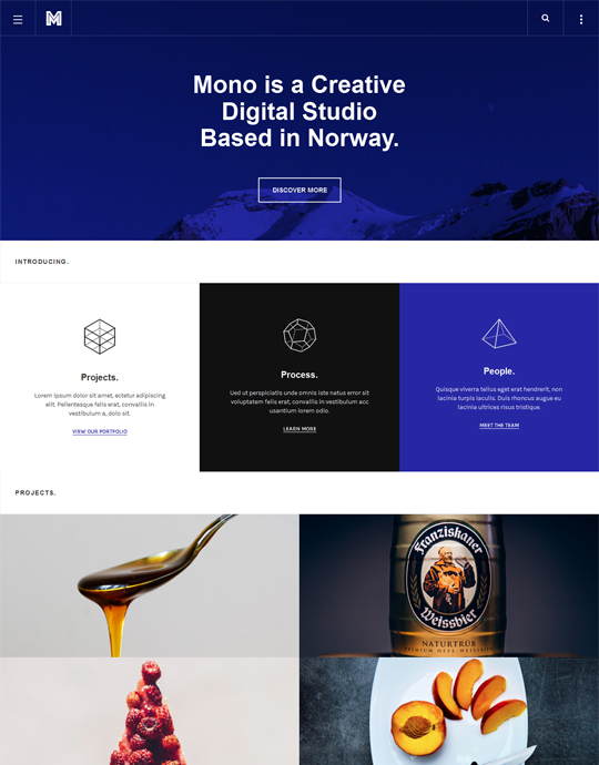 Joomlart Mono - Responsive Joomla Template For Creative Business