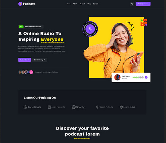 Joomlart Podcast - Innovative Joomla Podcast Template