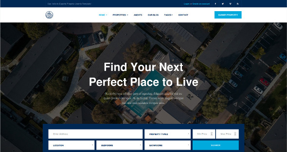 Joomlart Property - Download Advanced Real Estate Joomla Template