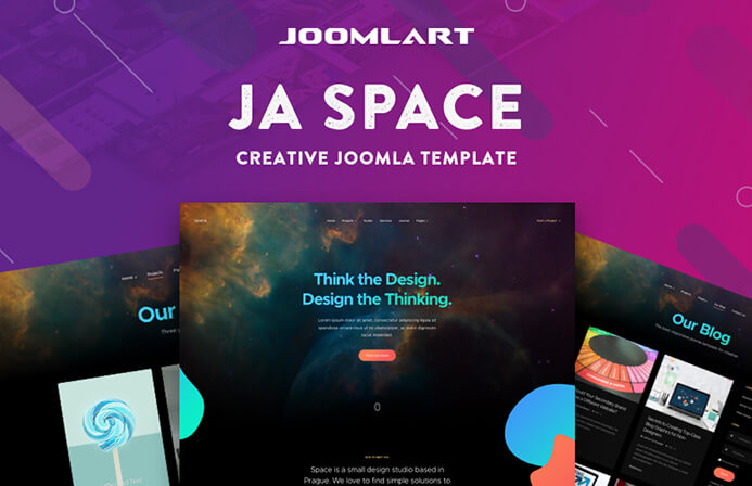 Joomlart Space - Joomla Template