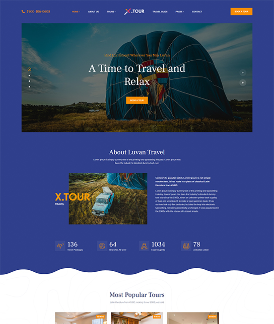 Joomlart Tour - Joomla Template
