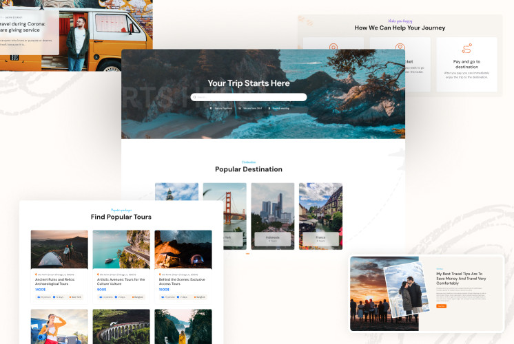 Joomlart Trip - Premier Joomla Template For Travel Agencies