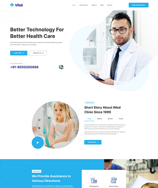 Joomlart Vital - Joomla Template