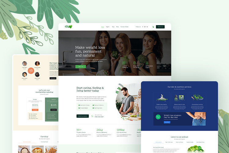 Joomlart Vitality - Ultimate Joomla Template For Health And Nutrition