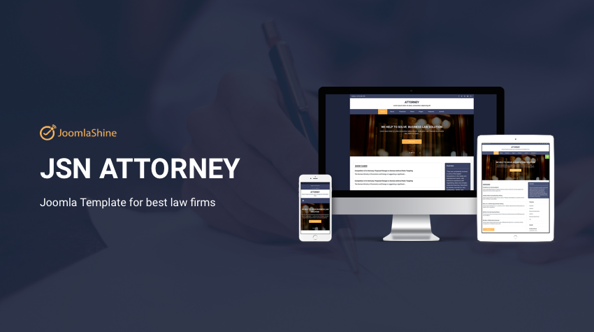 Joomlashine Attorney - Joomla Template