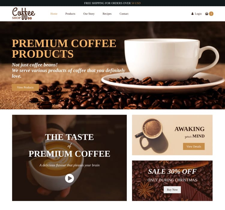 Joomlashine Tastetea = Joomla Template