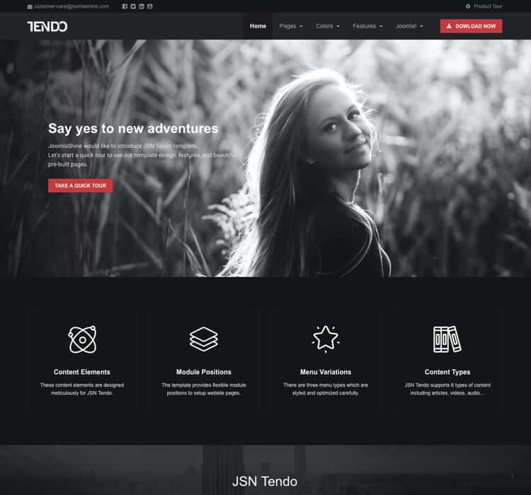 Joomlashine Tendo 2 - Joomla Template