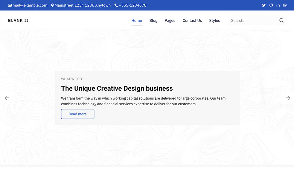 Joomlead Blank Ii - Responsive Joomla Template