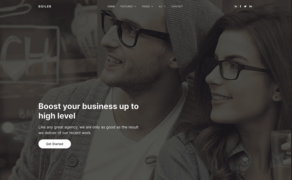 Joomlead Boiler - Joomla Template