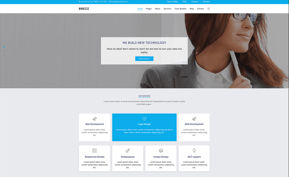 Joomlead Brezz - Responsive Multi-purpose Joomla Template