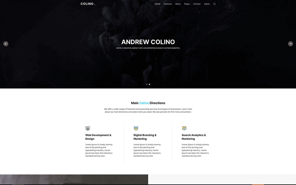 Joomlead Colino - Joomla Template