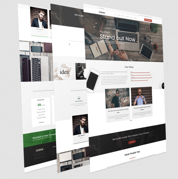 Joomlead Kerna - Corporate & Business Company Joomla Template