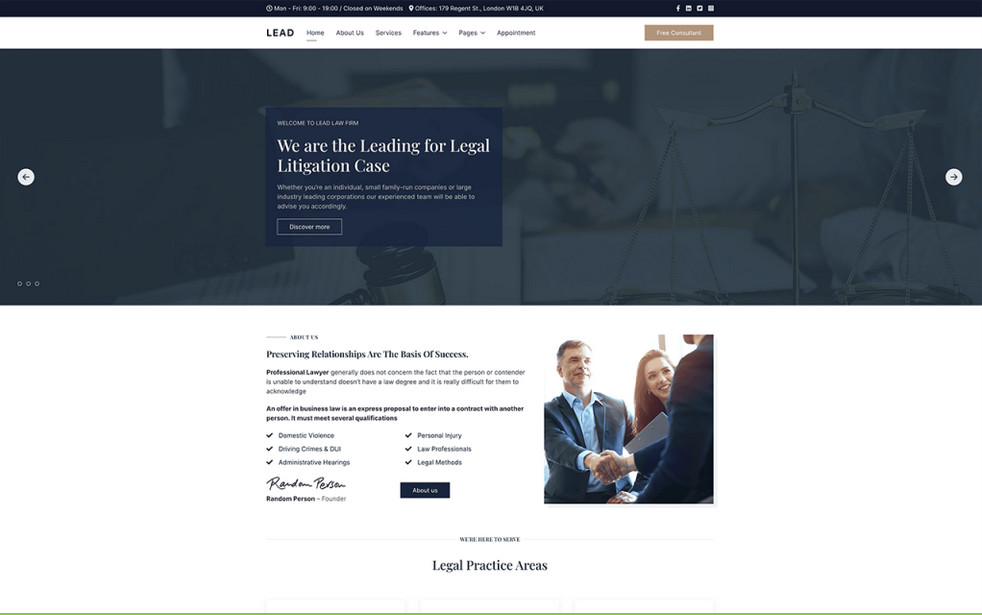 Joomlead Lead Pro - Business Joomla Template