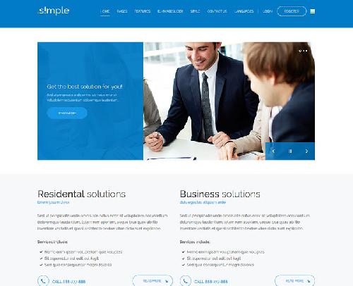 Joomlead Simple - Joomla Template