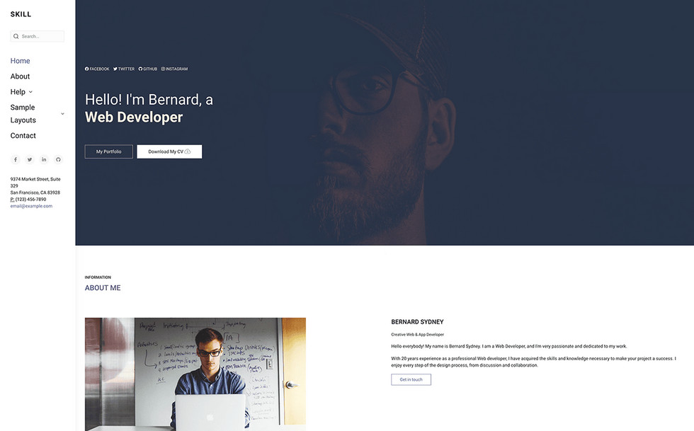 Joomlead Skill - Modern & Creative Joomla Template