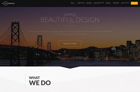 Joomlead Starter - Joomla Template