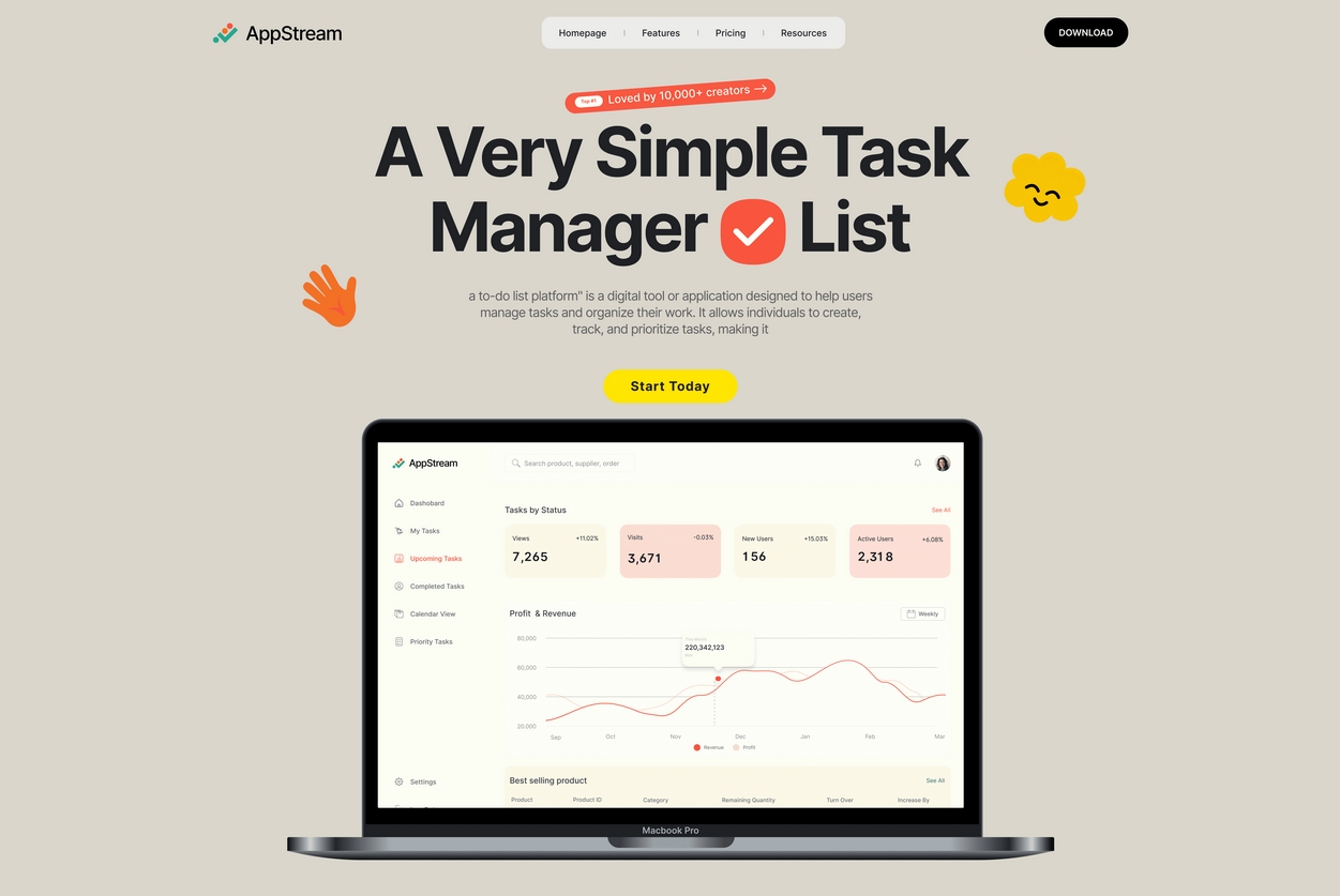 Joomshaper Appstream - Saas & App Landing Joomla Template