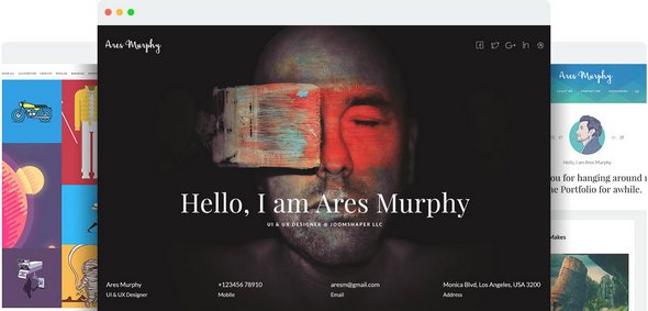Joomshaper Ares Murphy - Joomla Template