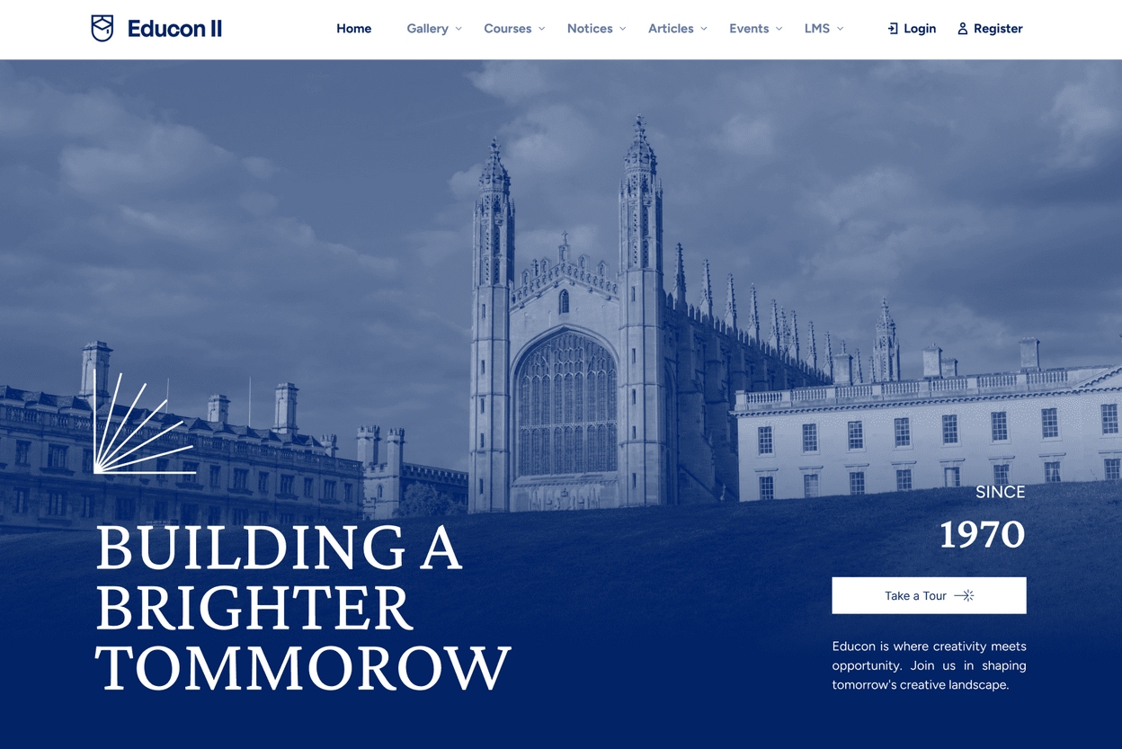 Joomshaper Educon Ii - The Premier Choice For Education Websites