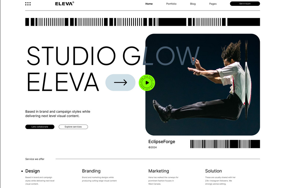 Joomshaper Eleva - Premium Joomla Template For Creative Agency