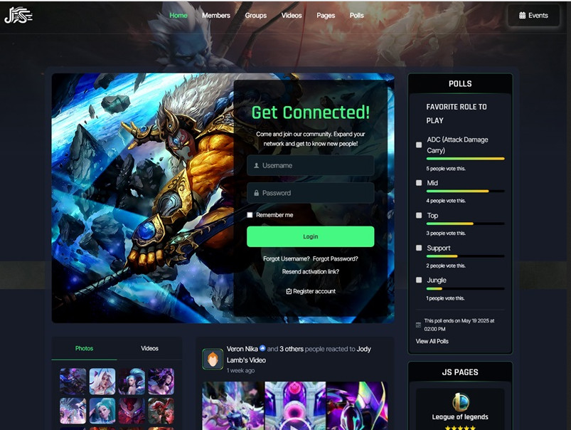 Joomshaper Game Theme