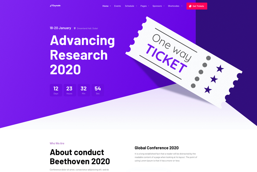 Joomshaper Keynote - Joomla Templates