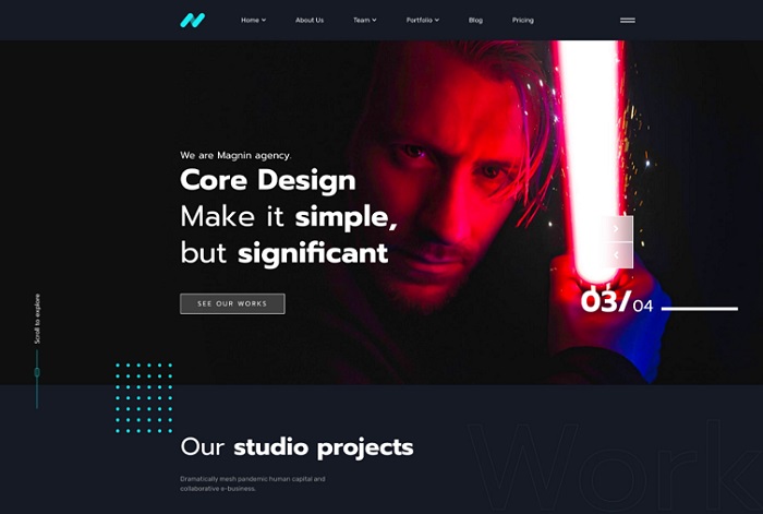 Joomshaper Magnin - Joomla Template