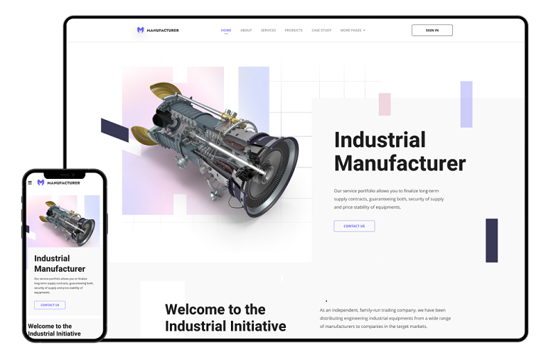Joomshaper Manufacturer - Joomla Template