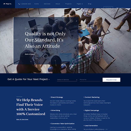 Joomshaper Mega Inc - Joomla Template