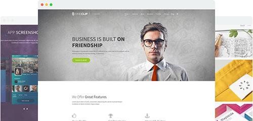 Joomshaper Oneclip - Joomla Template
