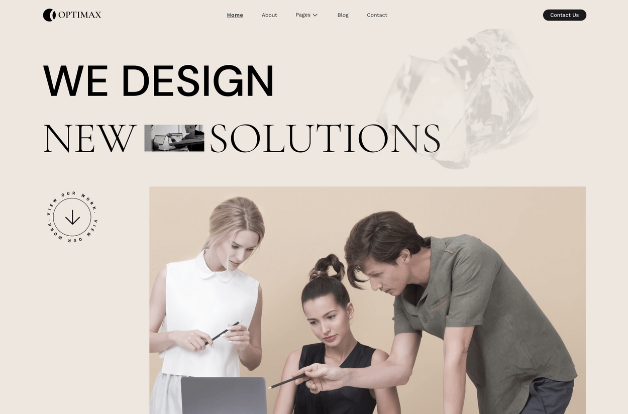 Joomshaper Optimax - Premium Joomla Template For Web Design Firms